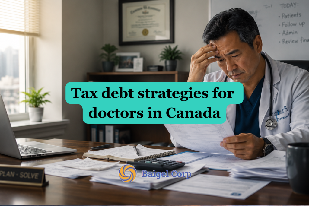tax debt strategies for doctors