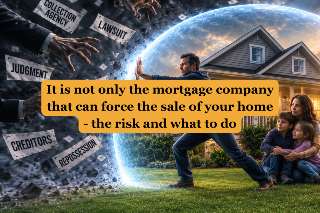 can unsecured creditors force the sale of your home