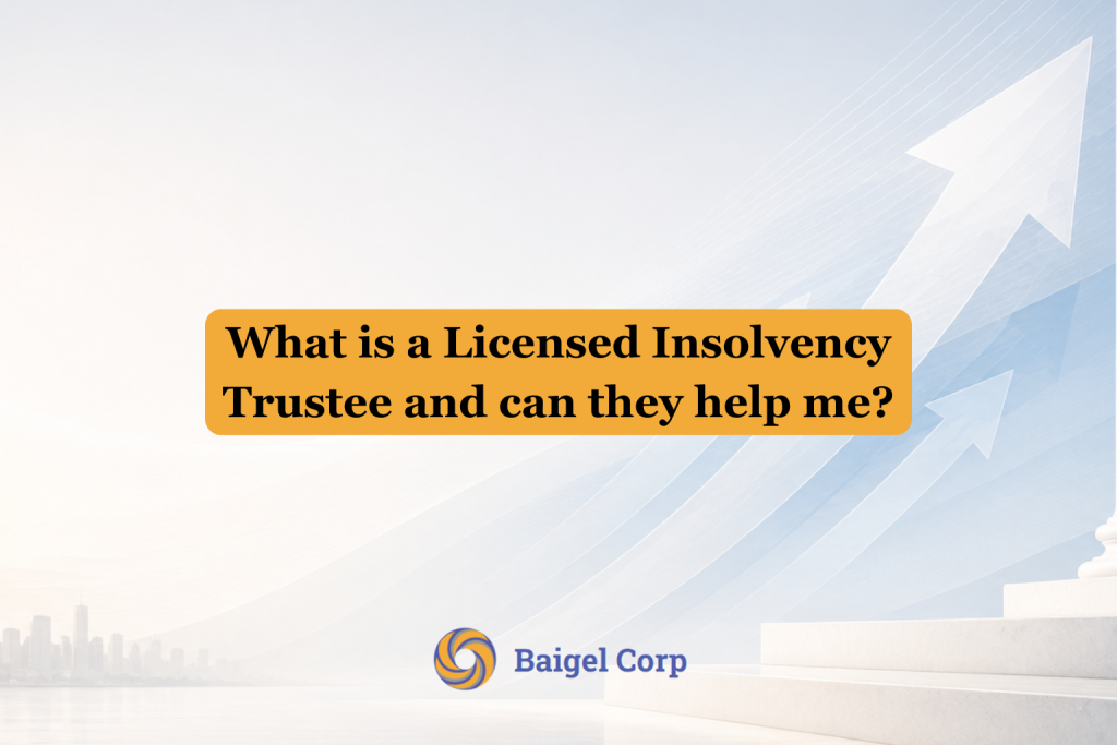 what is a licensed insolvency trustee
